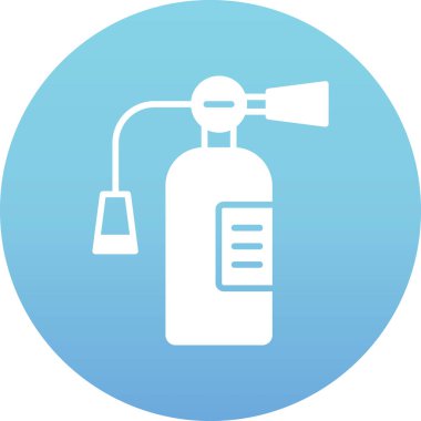 Hava söndürücü ikon vektör illüstrasyonu