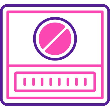 Kredi kartı ikonu vektör illüstrasyonu