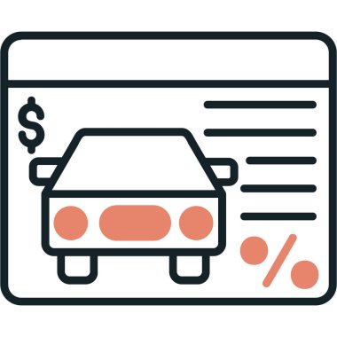 Araba sigortası simgesi