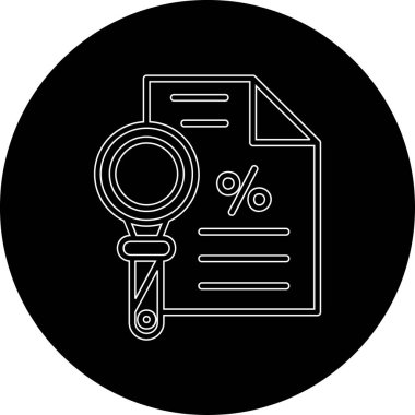 İş ve finans simgesinin vektör illüstrasyonu