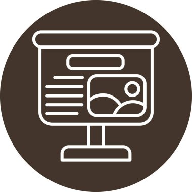 seo modern simgesinin vektör illüstrasyonu