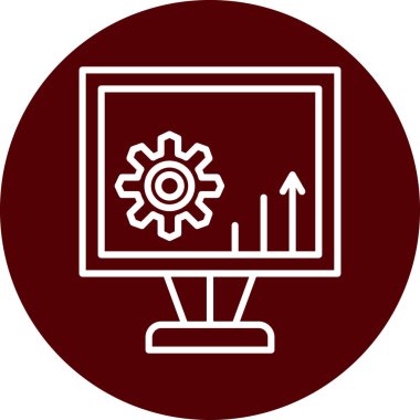 vektör izleyici simgesi illüstrasyonu