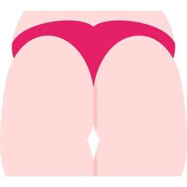 Kadın vücudu, illüstrasyon, beyaz arkaplan vektörü