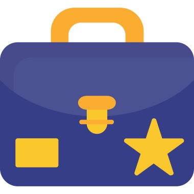 bavul seyahat vektörü simgesi