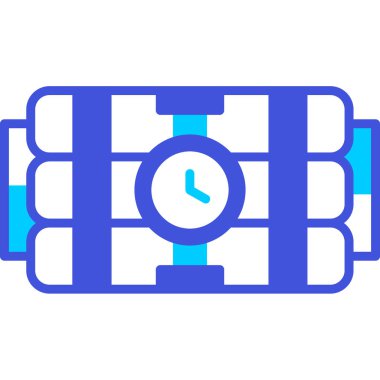 İzle. Web simgesi vektör illüstrasyonu