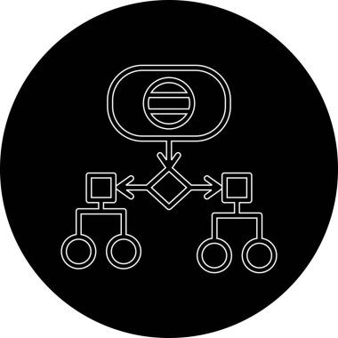 seo modern simgesinin vektör illüstrasyonu