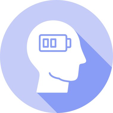 Baş simge vektör çizim