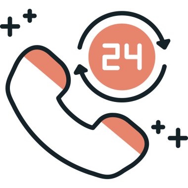 Müşteri desteği simgesi - taslak biçimi