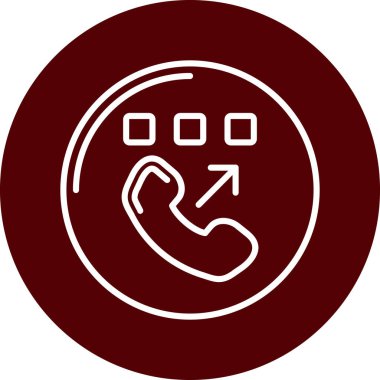 vektör telefon simgesi