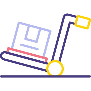 Bilgisayar. Web simgesi basit illüstrasyon