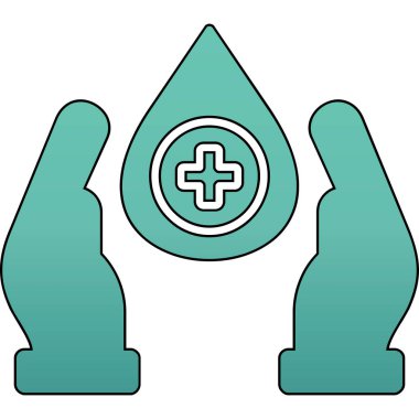 Bir çapraz simgenin vektör illüstrasyonu