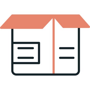 Ev simgesinin vektör illüstrasyonu