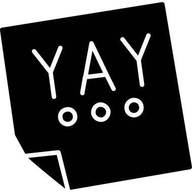 Siyah ve beyaz bir metnin beyaz arkaplanının vektör çizimi