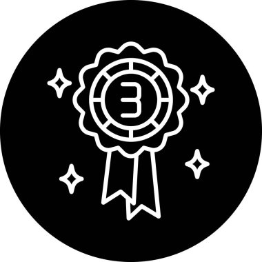 Ödül. Web simgesi basit tasarım