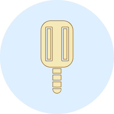 Tornavida. Web simgesi basit illüstrasyon