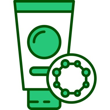 Bir süt tüpünün vektör çizimi