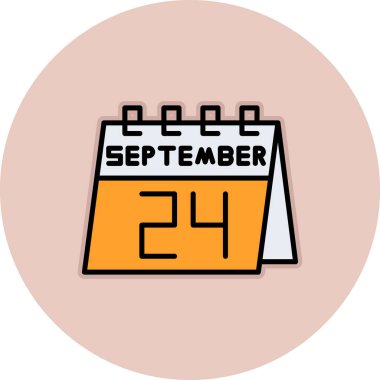 Eylül ve ticari kullanım için illüstrasyon...