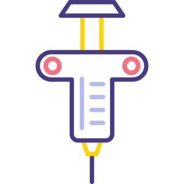 Modern b 'nin vektör illüstrasyonu eksik simgesi