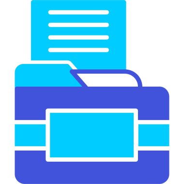 Dosya. Web simgesi basit illüstrasyon