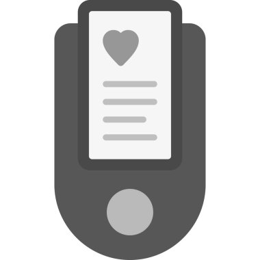 Kan bağışı ikonu olan kalp, vektör illüstrasyonu