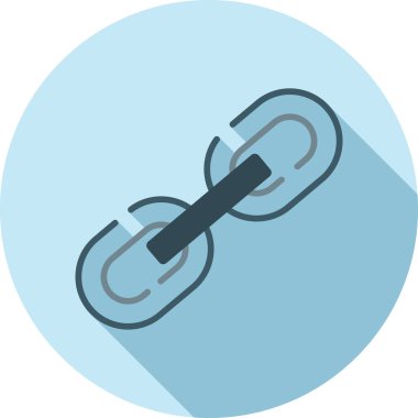 zincir linki vektör illüstrasyonu