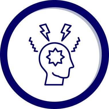 Modern simgenin vektör illüstrasyonu