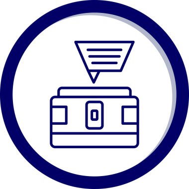 Seo simgesinin vektör illüstrasyonu