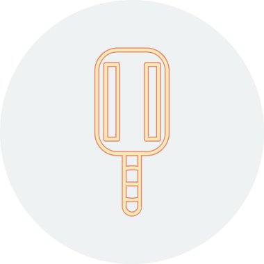 Mutfak gereçleri simgesinin vektör çizimi