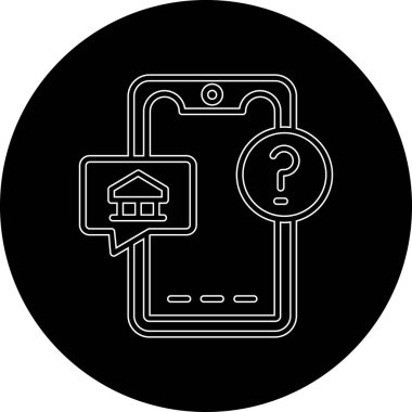 Uygulama modern simgesinin vektör illüstrasyonu