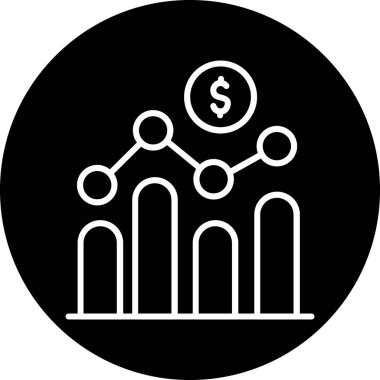 finansal simge vektör illüstrasyonu