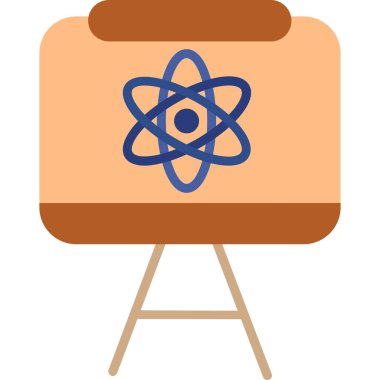 Nükleer atom vektörü çizimi