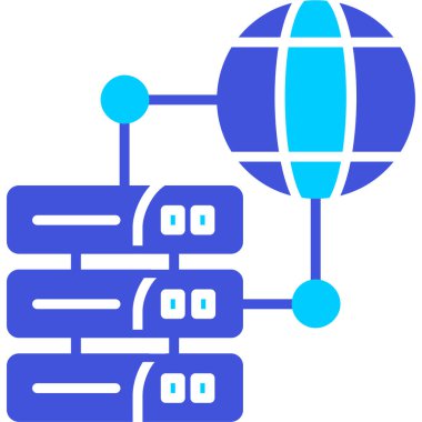 küresel bağlantı. Basit resimleme