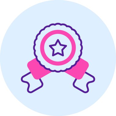 Ödül. Web simgesi basit illüstrasyon