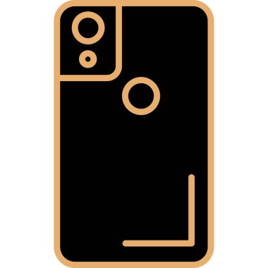 Telefon simgesi vektör illüstrasyonu