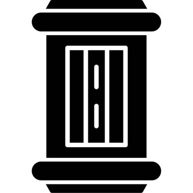 Modern b 'nin vektör illüstrasyonu eksik simgesi