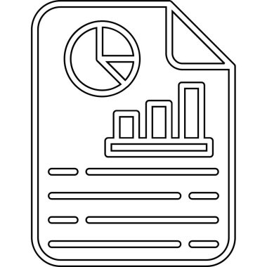 istatistik ve hesap makinesi karikatür vektör çizimi grafik tasarımı