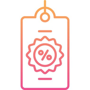 Bir ses etiketi simgesi, anahat stili indirim