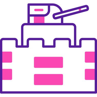 araba servis simgesi vektör illüstrasyonu