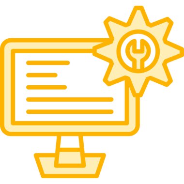 enerji ikonu vektör illüstrasyonu