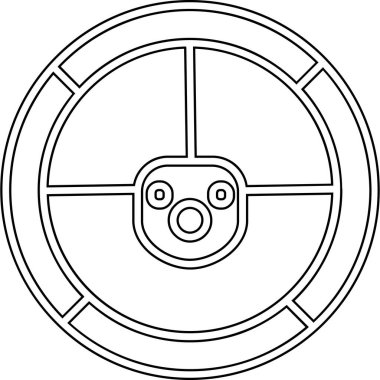 yuvarlak bobin simgesi, özet biçimi