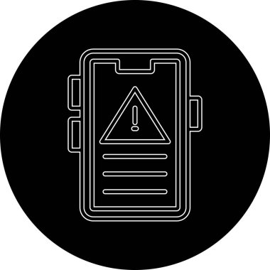 Pil simgesinin vektör illüstrasyonu