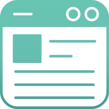 belge simgesi vektör illüstrasyonu