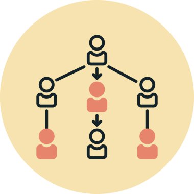 şebeke. Web simgesi basit illüstrasyon