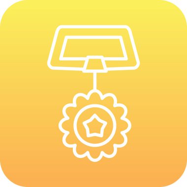 vektör lamba simgesi