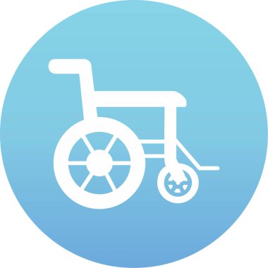 El arabası ikonu. Web için vektör simgelerinin basit illüstrasyonu