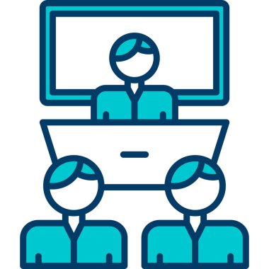 seo modern simgesinin vektör illüstrasyonu