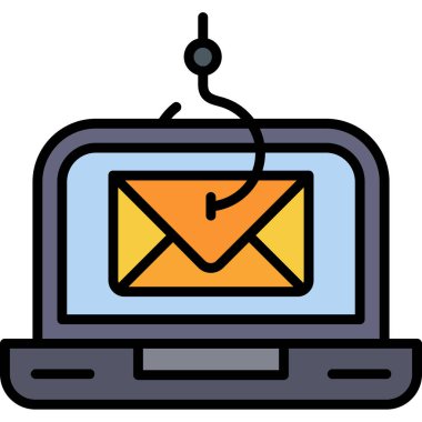 dizüstü bilgisayar e- posta simgesi