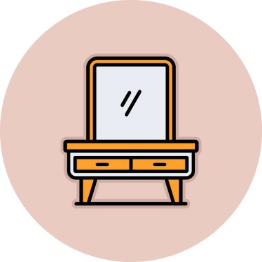 sandalye simgesi çizimi