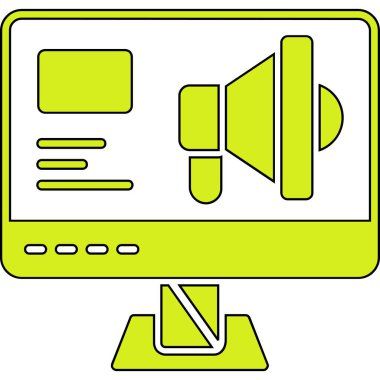 video simgesi olan bilgisayar ekranı