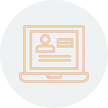 Bilgisayarın vektör simgesi